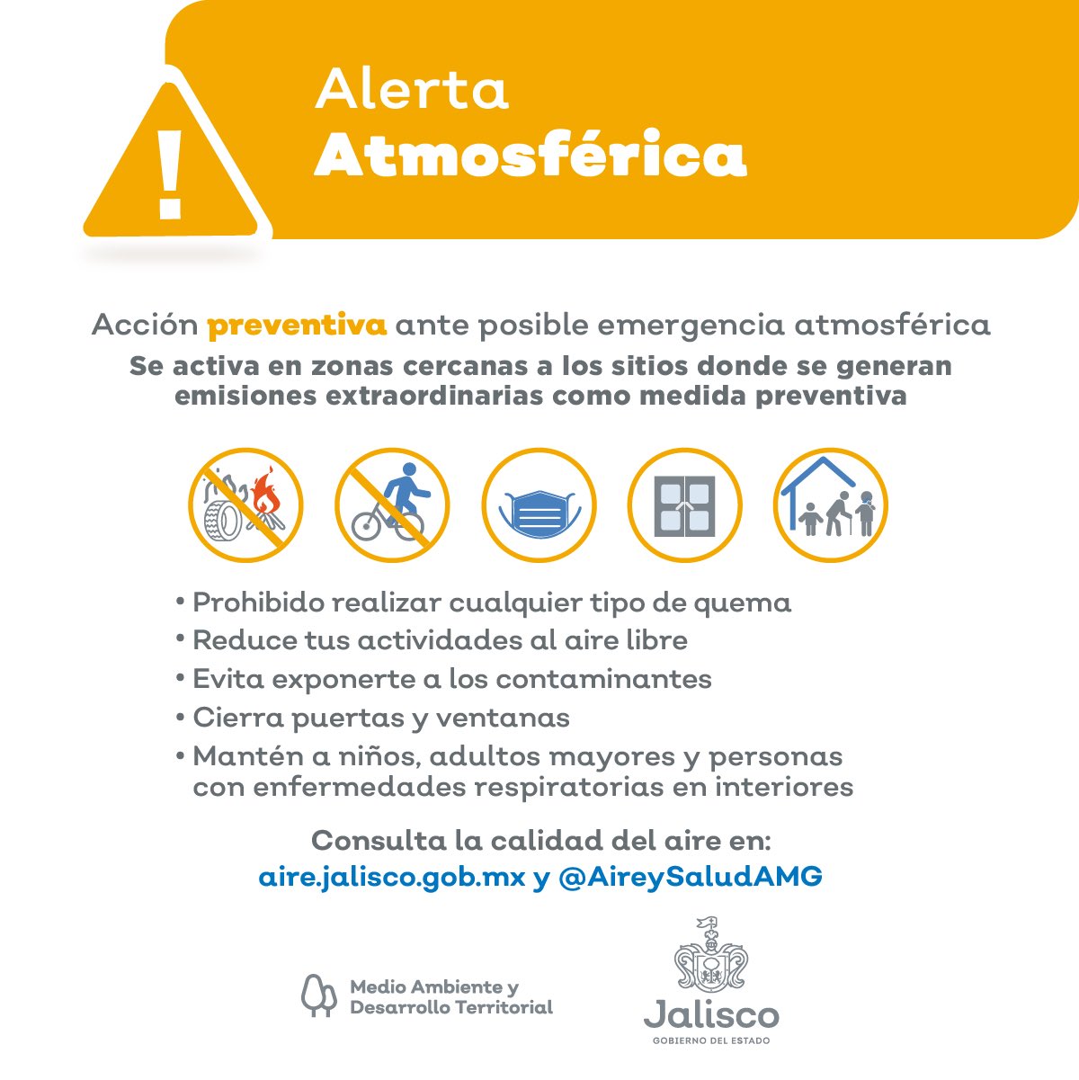 Semadet Activa Alerta Atmosf Rica En Jalostotitl N Y San Juan De Los