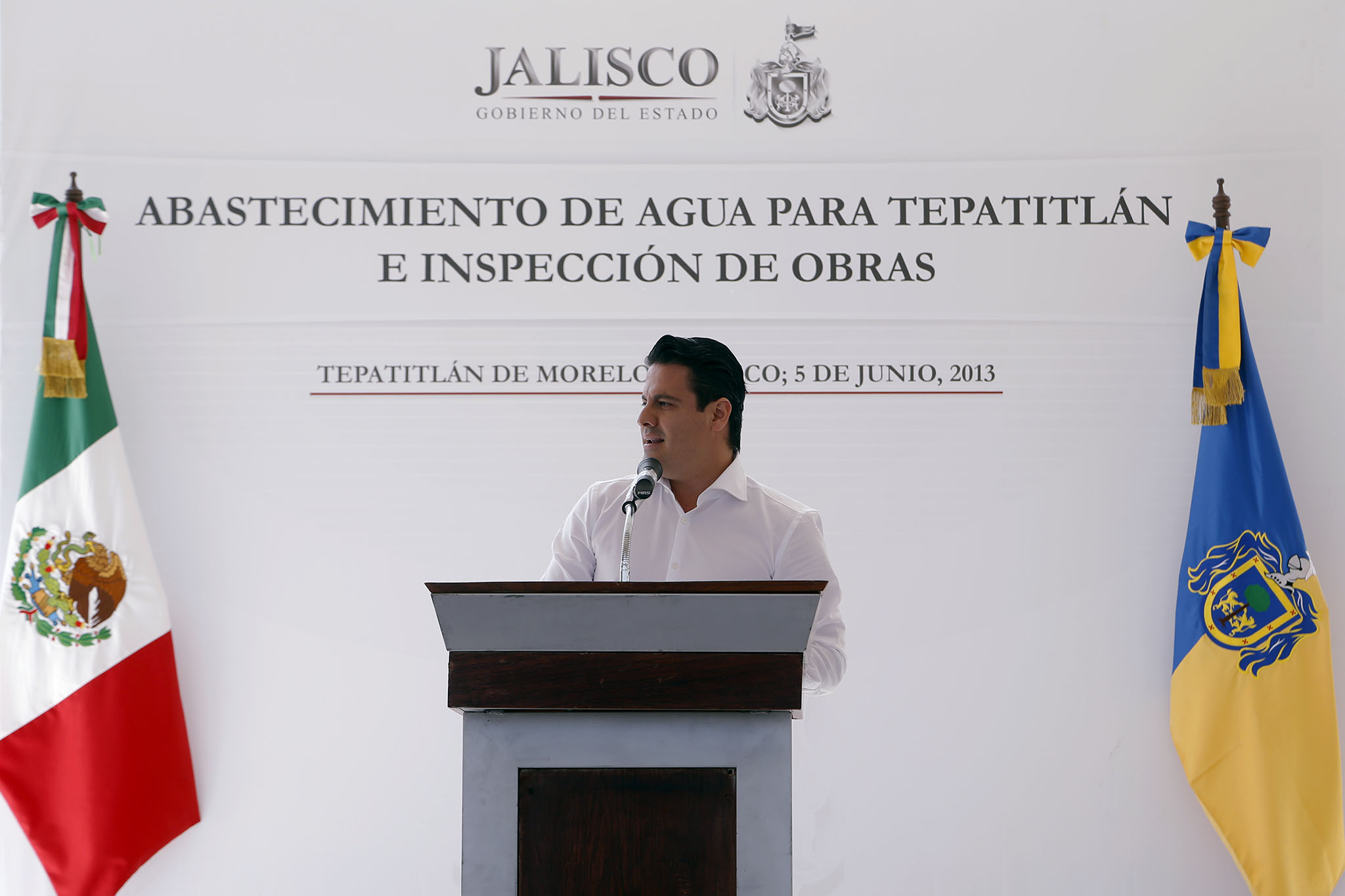 Presenta Gobernador De Jalisco Proyecto De Abastecimiento De Agua Para Tepatitlán Gobierno Del 3717