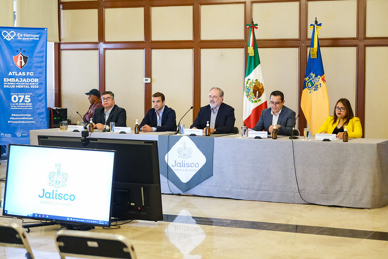 Atlas FC y Secretaría de Salud Jalisco hacen equipo a favor de la salud  mental | Gobierno del Estado de Jalisco