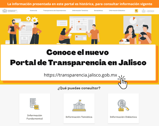 Nuevo Portal de Transparencia del Gobierno del Estado de Jalisco