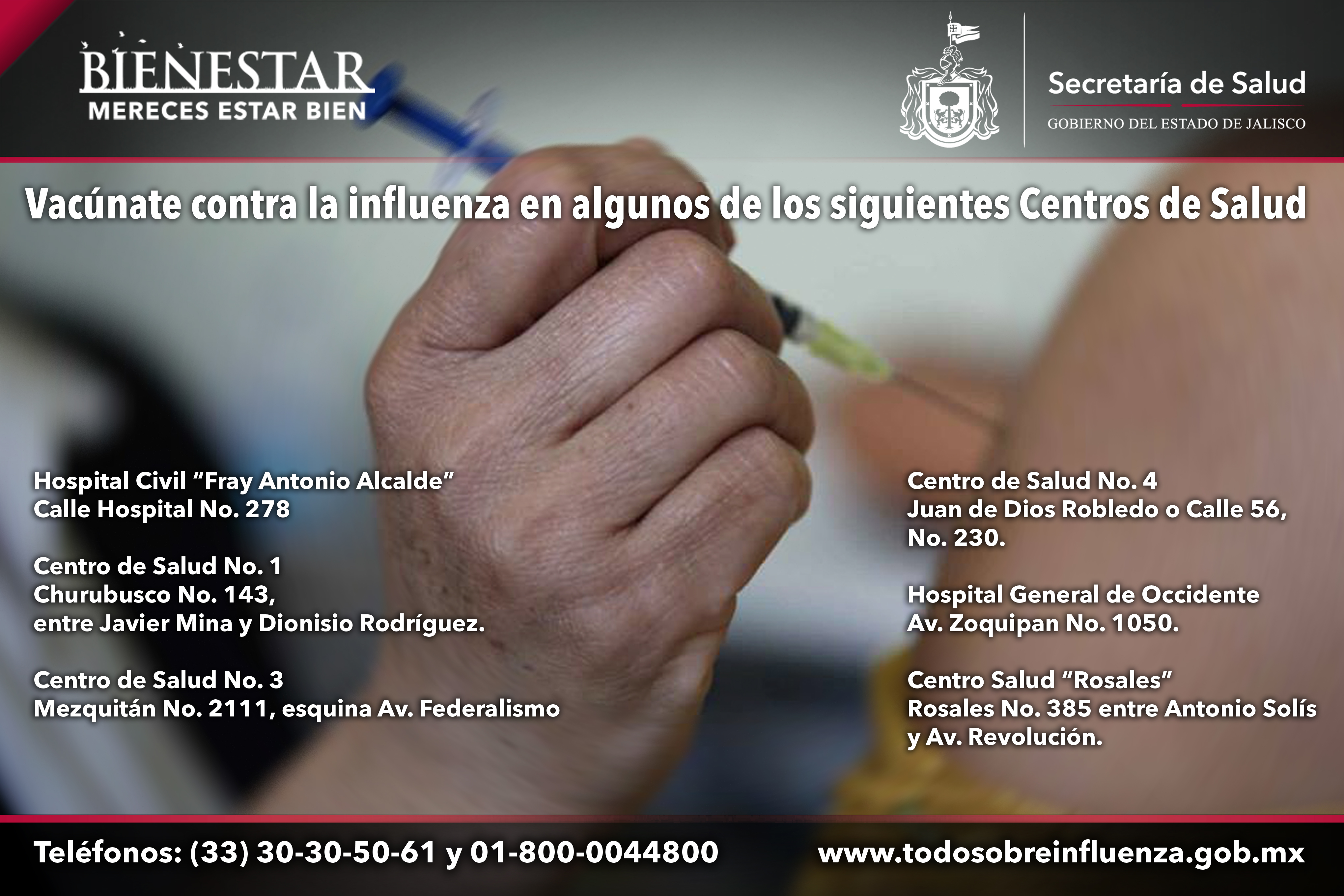 Garantiza Ssj Abasto De Vacunas Contra La Influenza Gobierno Del Estado De Jalisco