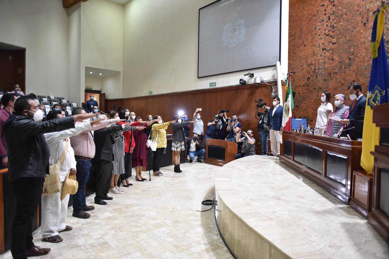 El Congreso De Jalisco Toma Protesta A Los Integrantes Del Primer